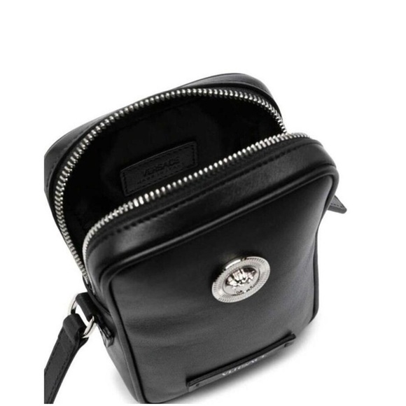 Versace Leather Medusa Crossbody Bag - Picture 2 of 10